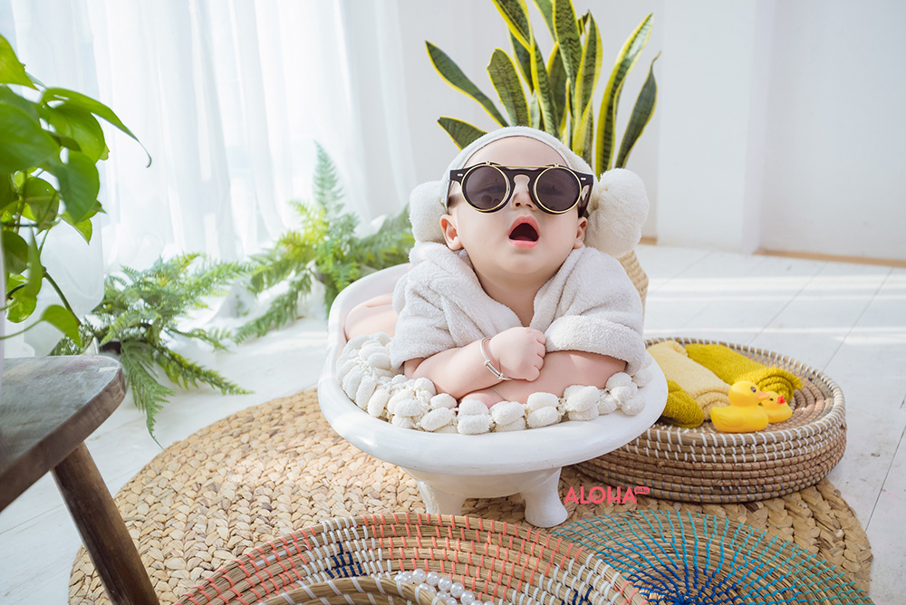 album ảnh bé quang minh